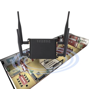 

4G LTE Modem WiFi Router With SIM Card Slot Access Point 128MB Openwrt Car/Bus GSM 4G LTE USB Router Wireless Repeater WE826-T