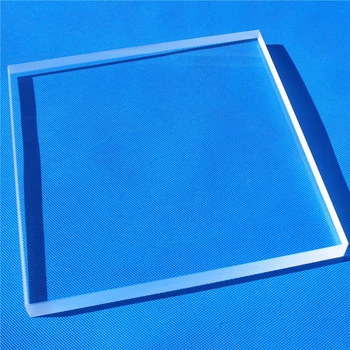 

150*150*5mm thick clear quartz glass plate