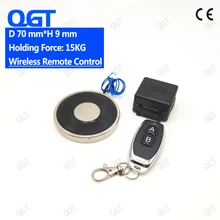 Cheap KK-70/9 DC The wireless remote control electro magnet Electromagnet cylinder magnets custom electric magnet suck Cheap KK-70/9 DC The wireless remote control electro magnet Electromagnet cylinder magnets custom electric magnet suck