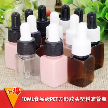 

10ml Essential Oil Aromatherapy Bottle Trial Sample Bottle of Plastic Essential Oil Dispending Bottle 20pcs/lot