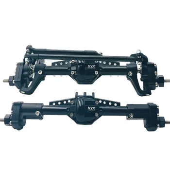 

KYX 1/10 Axial SCX-ll 90046 90047 Metal Front Rear Axle Heighten Bridge for 1:10 RC Car Model Simulated DIY Parts