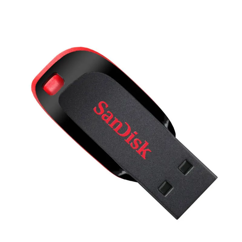 Флеш-накопитель USB SanDisk, 128 ГБ, USB 2,0, карта памяти, 32 ГБ, 64 ГБ, 16 ГБ, USB диск, ручка-накопитель CZ50, карта памяти, флешка