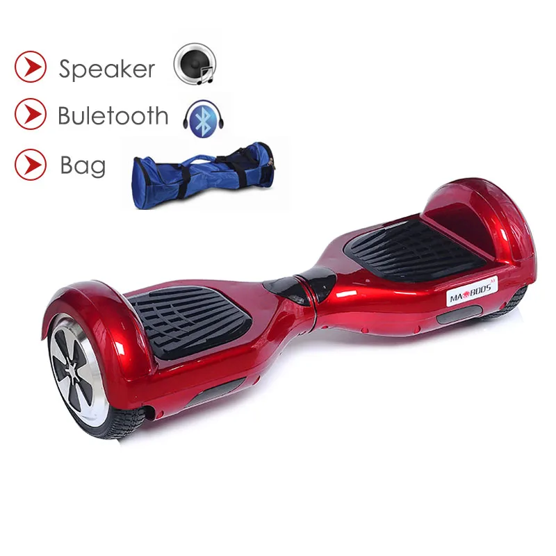 

Hoverboard Self Balance Electric Scooters Two Wheel Electric Hoverboard With Bluetooth Speaker 6.5 Inch Skateboard Gyroscoot