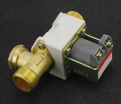 1/" BSPP Пластиковый Солнечный электромагнитный клапан 24VDC NC без возврата для воды воздуха газа x 1