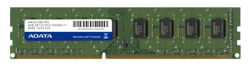 Бренд AData DDR3 4 Гб 1333 МГц 1600 МГц 1,5 в U-DIMM CL11 Память ram Memoria ram для настольных ПК