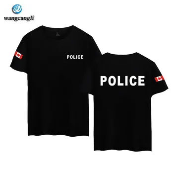 

Police Clothing Mens Summer T Shirts Print Police T-shirt Men Top Brand Short Sleeve T shirt O Neck Cotton Tshirt Tops Tee