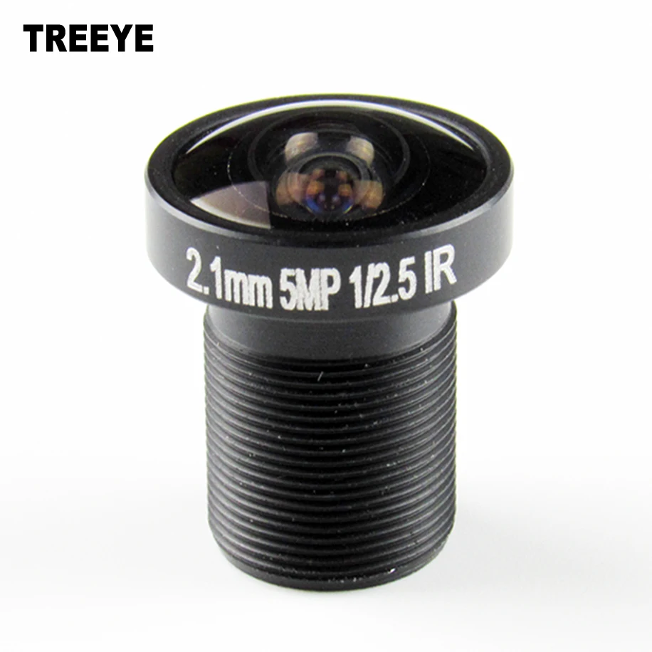 

2.1mm Lens Fisheye CCTV Lens 5Megapixel For HD IP CCTV Cameras M12 Mount 155D Compatible Wide Angle Panoramic CCTV Lens