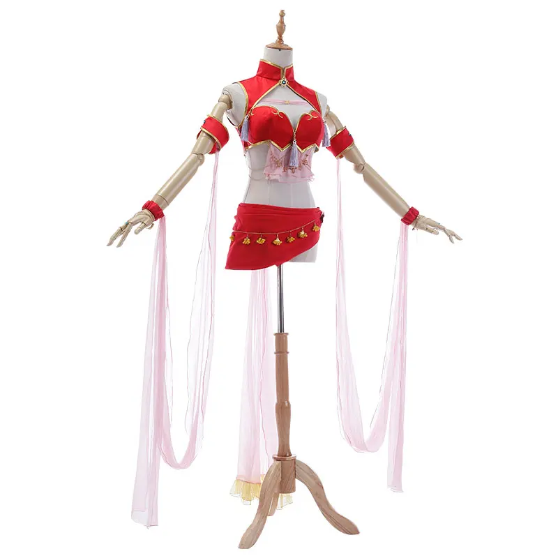 

[JUL.STOCK] 2018 Anime Macross Frontier Sheryl Nome Dancing Diva Cosplay Costume Full Set For Women Halloween Free Shipping New.