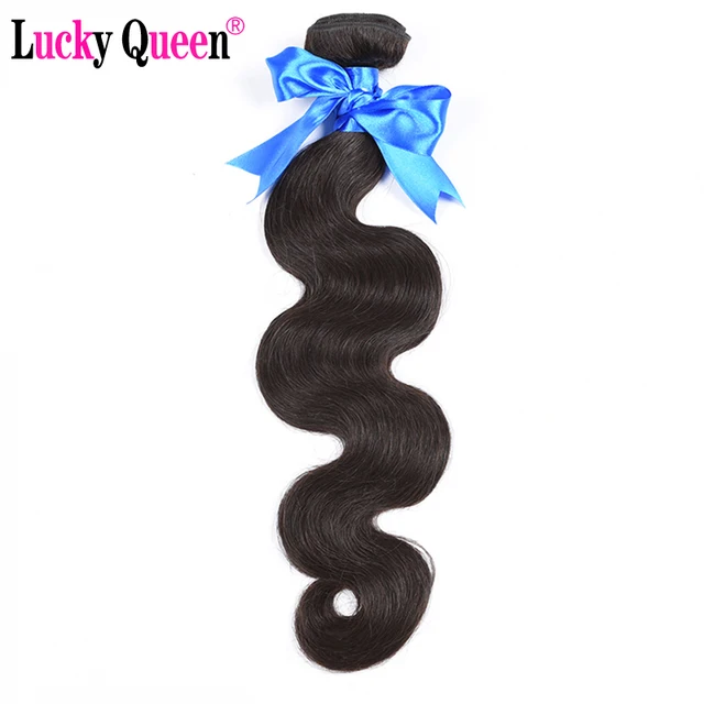 Special Offers Brazilian Body Wave Bundles "8-30" 100% Human Hair Weave Bundles Natural Color Non Remy Hair Extensions Lucky Queen Hair