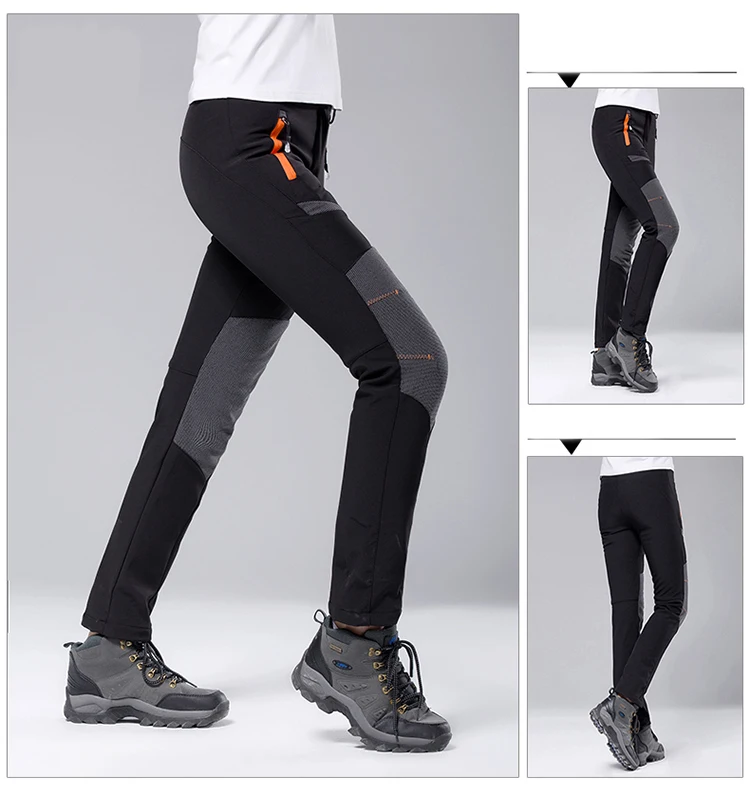 Befusy caminhadas calças à prova dsoftágua softshell