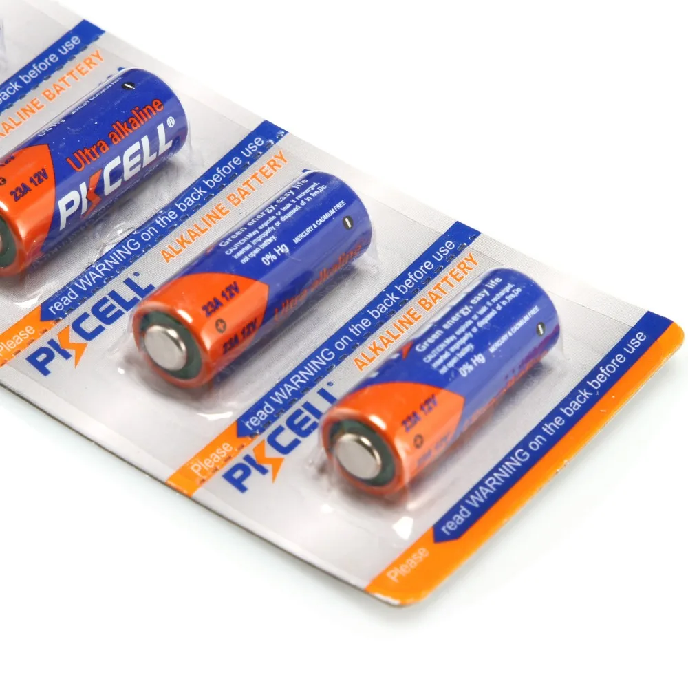 PKCELL 30 шт. A23 батареи 6 упаковок 12В 23А Замена A23BP 23 MN21 23GA 23AE 21/23 L1028|Батарейки| |