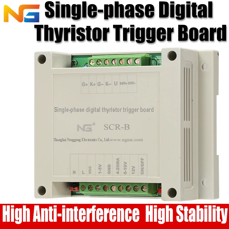 

Single-phase phase shift thyristor Voltage regulator and temperature controller SCR shanghai nenggong
