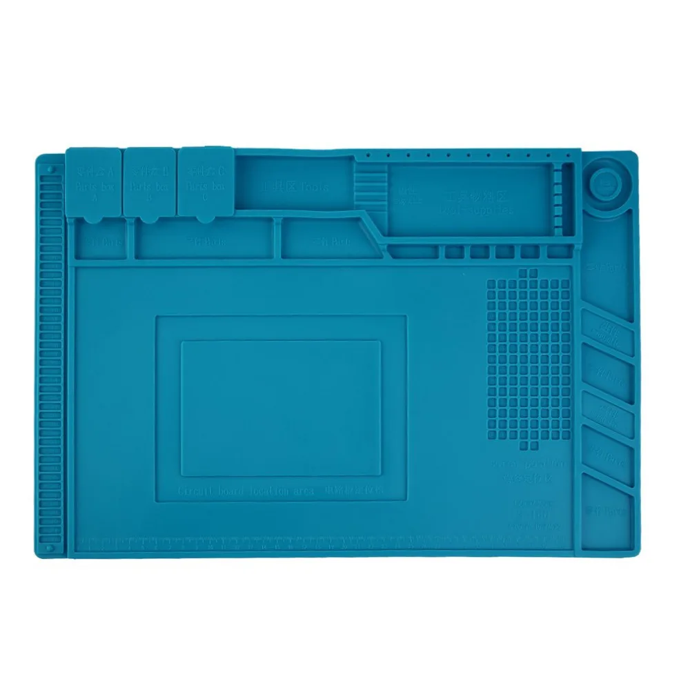 

S-160 High Temperature Resistant Anti Corrosion and Anti-static Working Table Parts Absorption Pad with Magnetic Groove