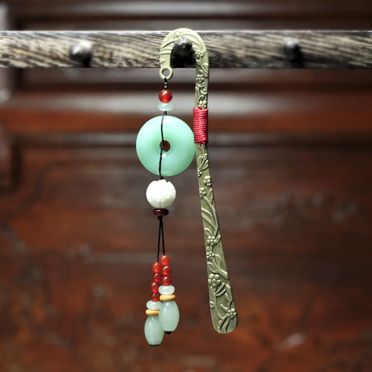 Украшения для волос Bodhi Green Aventurine натуральный камень аксессуары в этническом