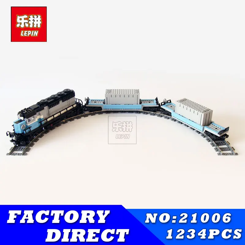 

LEPIN 21006 1234pcs Ultimate Technic Series The Maersk Train Educational Building Blocks Bricks Children Toys Compatible 10219