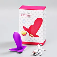 Wireless Remote control Dildo Vibrating Panties Vagina Balls butterfly USB Waterproof Clitoral Stimulation Sex Toys for