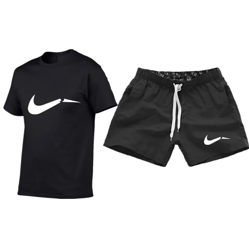 Men's Sets T Shirts+shorts men Fashion clothing Two piece suit tracksuit Quality Casual Tshirts Gyms Workout Fitness Sets 3XL Men's Sets T Shirts+shorts men Fashion clothing Two piece suit tracksuit Quality Casual Tshirts Gyms Workout Fitness Sets 3XL
