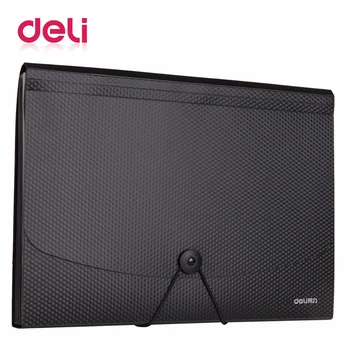

Deli 1pcs A4 Expanding Wallet durable Manage files Organizer Paper Holder Document Filling Products