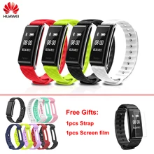 Цветной ремешок HUAWEI A2 ремешок, смарт-браслет монитор сердечного ритма сна Браслет фитнес-трекер IP67 OLED с Bluetooth для Android iOS