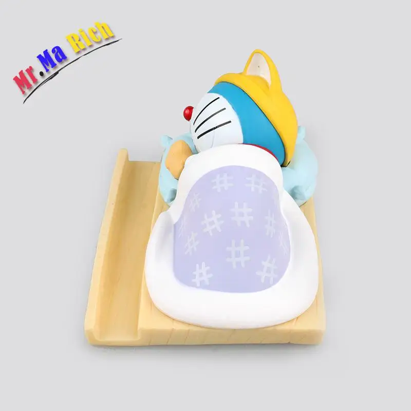 Details about The sleeping Doraemon Action figure Resin toys Doraemon Phone st