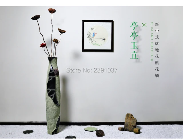 Special Offers Modern Chinese style resin vases Dining Table Vase Decoration, retro European style living room furniture decoration Special Offers Modern Chinese style resin vases Dining Table Vase Decoration, retro European style living room furniture decoration