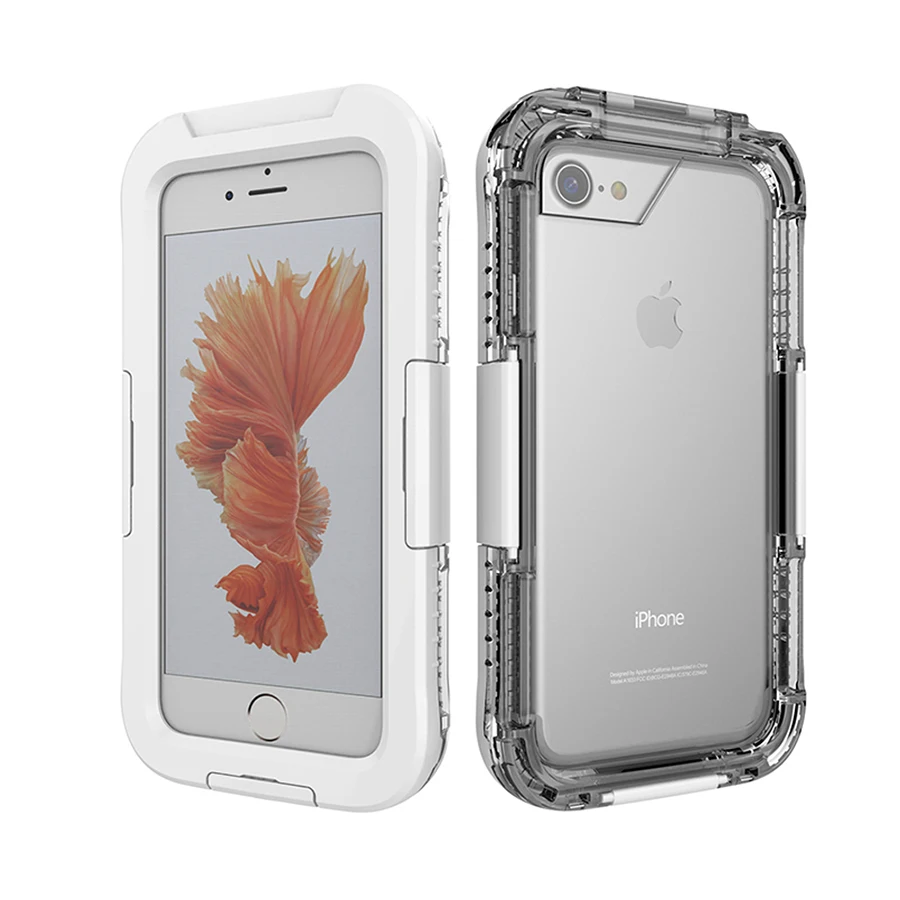 Impermeable buceo cubierta de la caja para Iphone 8 7 6 6 s Plus fundas de teléfono móvil para Samsung Galaxy S8 s7 edge Plus Funda carcasa Impermeable buceo cubierta de la caja para Iphone 8 7 6 6 s Plus fundas de teléfono móvil para Samsung Galaxy S8 s7 edge Plus Funda carcasa