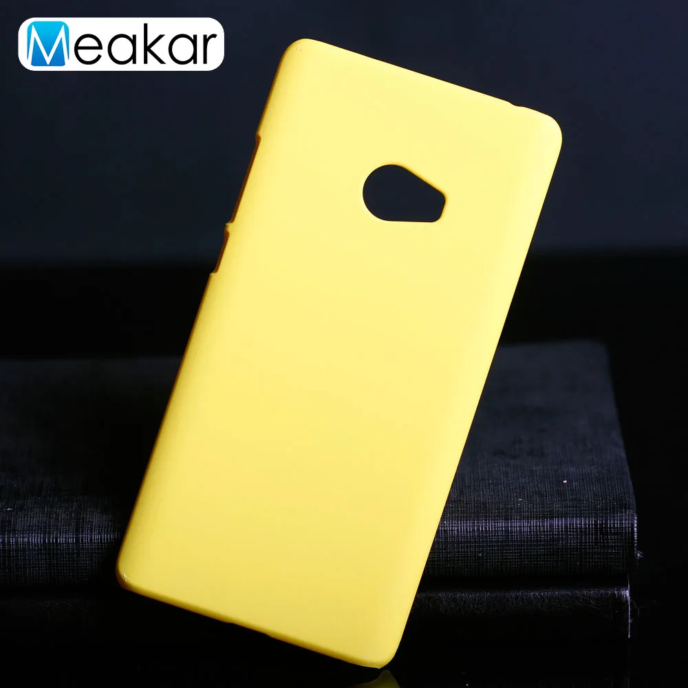 Matte Plastic Coque Cover 5.7For Xiaomi Mi Note 2 Case For Xiaomi Mi Note Minote 2 Note2 Minote2 Phone Back Coque Cover Case - Цвет: Yellow