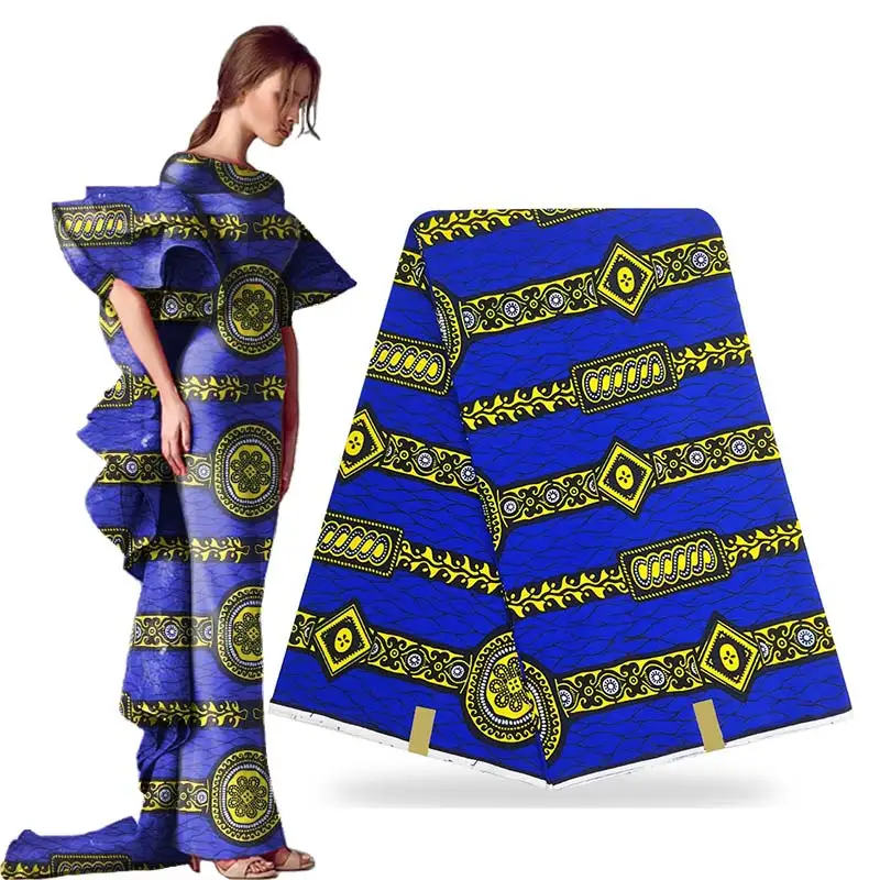cotton wax african wax prints fabric 2019 high quality real dutch wax ankara fabric african fabric cotton fabric