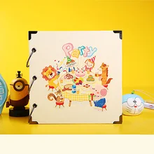 Мода на заказ 10 дюймов DIY альбом ручной работы книга паста Детские сувенир для новорожденных книга Детский сад Дети Студент Подарок альбом с фотографиями