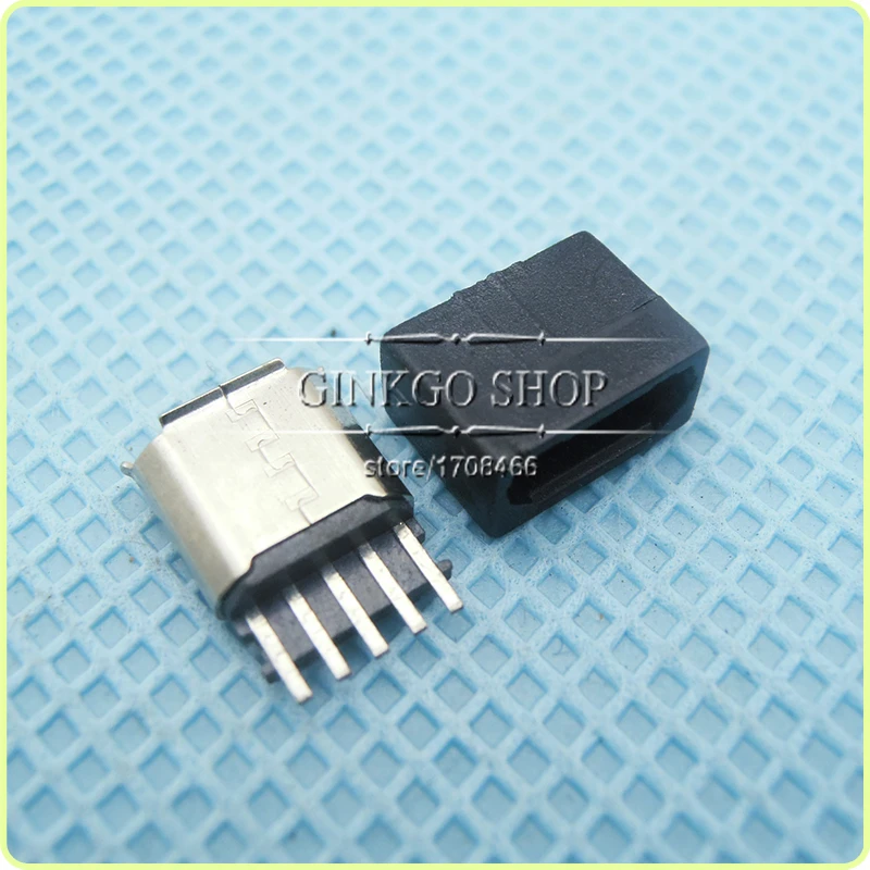 2 в 1 Micro USB 5P гнездовой разъем микро для зарядки 5 контактный V8 порт|usb connector|usb micro