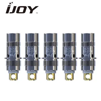 

5pcs Original IJOY ELF Atomizer Core 0.5ohm/ 0.7ohm ELF Coils for IJOY ELF Sub Ohm Tank Replacement Coils