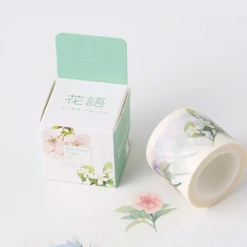 

1PCS DIY blossopm masking tape single side hand tearing and paper tape