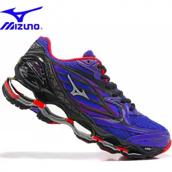 Оригинальные женские кроссовки Mizuno Wave Prophecy 6 Фиолетового цвета, тяжелая атлетика, 4 цвета, размеры 36-41