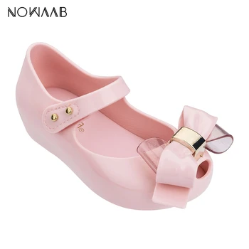 

Mini Melissa Ultragirl Sweet V 2019 New Original Girl Jelly Sandals Kids Sandals Children Beach Shoes Toddler Shoes