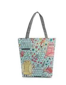 

2019 JACKTUI Creative cartoon bird zero wallet key package of flamingo canvas to collect packet Key Coin Bag