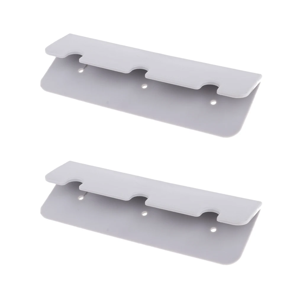 

2Pcs 17 x 6cm Inflatable Boat Seat Slip in Clips Hook Gray Watercraft Part & Accessory