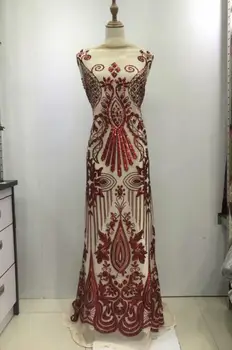

best quality yaking-2.204 embroidered African Tulle Lace Fabric African French Lace Fabric with embroidery