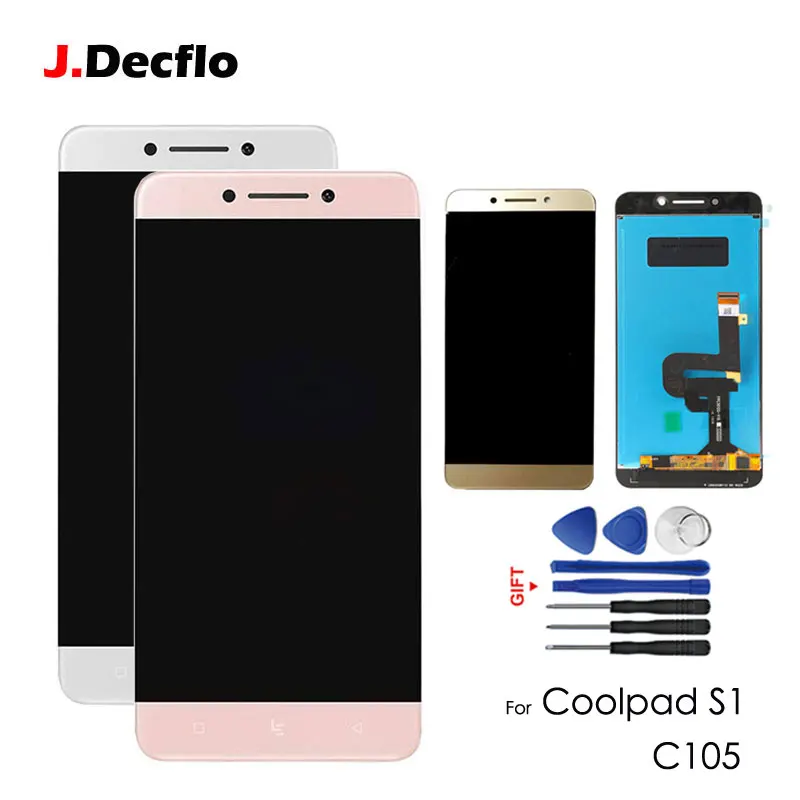 Замена для Letv LeEco Cool Вертикальный чехол-книжка Coolpad S1 C105 смены C107-9 Сенсорный экран