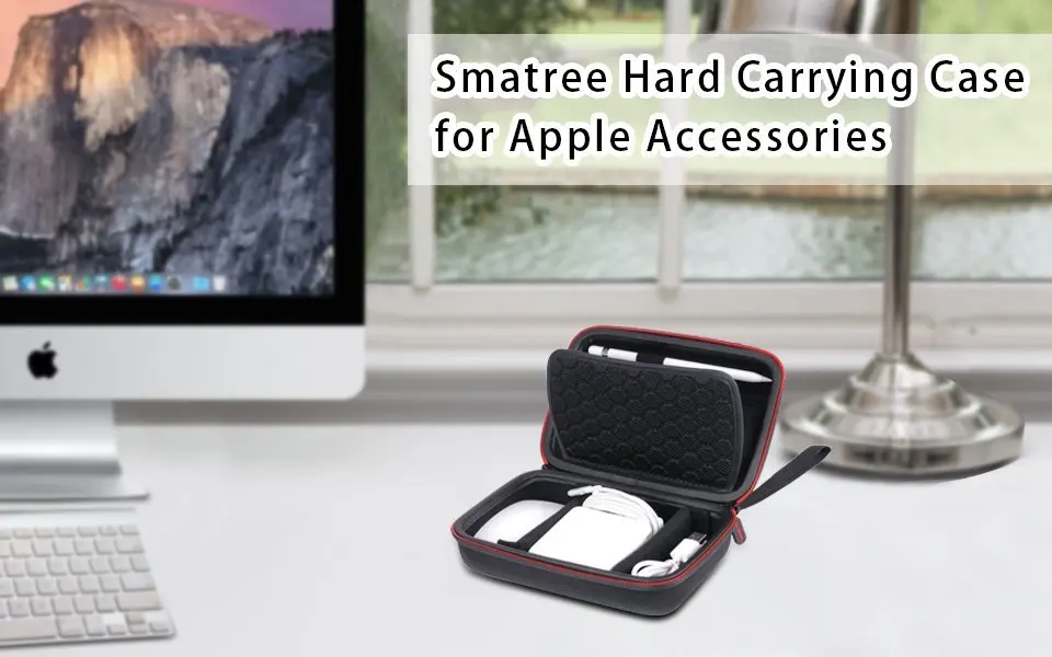 Жесткий чехол Smatree для волшебной мыши, для Apple Pencil, для адаптера питания Magsafe, для магнитного зарядного кабеля чехол для переноски A90