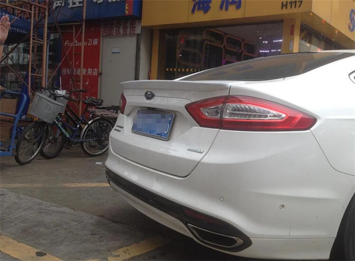 Спойлер для Ford Mondeo высококачественный АБС пластик основной цвет задних крыльев