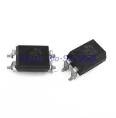 

100pcs/lot SMD optocoupler EL817C (PC817) EL817S-C SOP-4 In Stock
