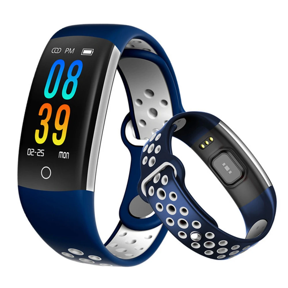 

2019 Q6 Fitness Tracker Smart Bracelet watch band HR Fitness Sleep Tracker Waterproof IP68 Activity Tracker for Android IOS