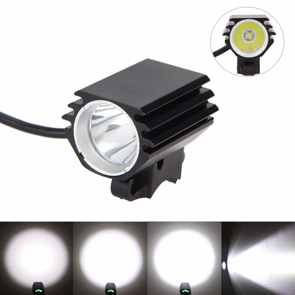 

Rechargeable 3000LM Headlamp XM-L2 LED 4-Modes Front Head Bicycle Light Bike Lamp Headlight