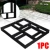 Сад DIY Path Maker Mold Мощение Цемент Камень Плесень Кирпич Дорожные Формы Пластиковая Форма для Садовых Строительных Принадлежностей