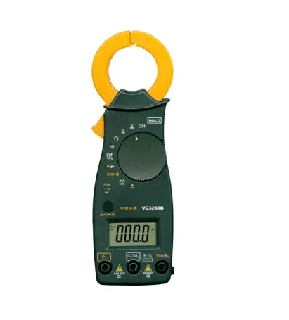 

Automatic Range Portable Digital Clamp MeterVC3266D 600V,200A ,3 1 / 2 digit display maximum reading 1999