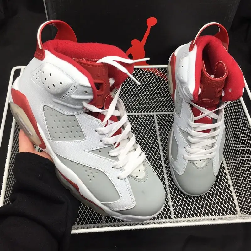 

Jordan Men Basketball Shoes Air Retro 6 VI Oreo Angry Bull Carmine Infrared Outdoor Sport Sneakers Nike Air Jordan 6 Retro