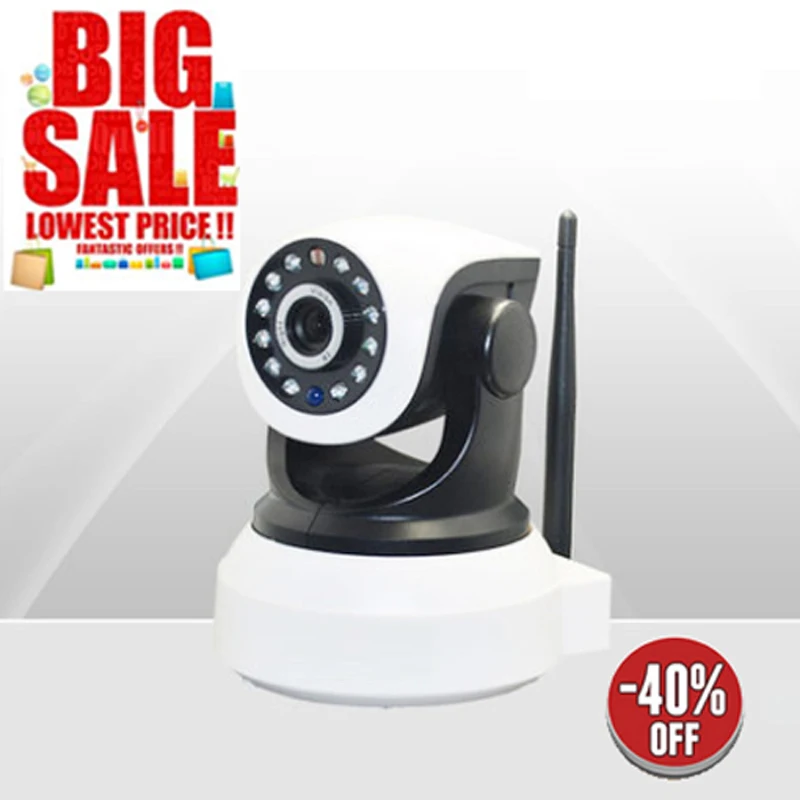 Big Sale surveillance camera 720P IP Camera Wireless 3.6mm IR Night
