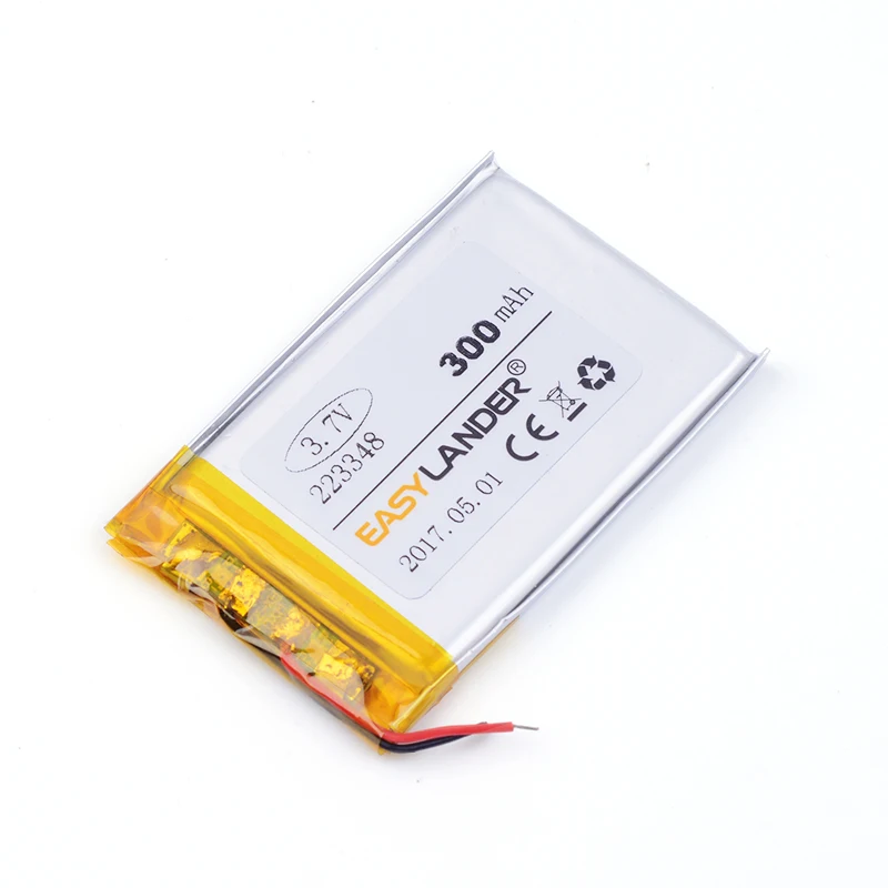 223348 300mAh polymer lithium battery cell phone lithium batteries 3.7V