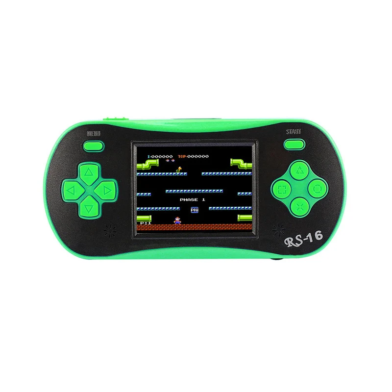 Детская игровая консоль RS 16 Handheld Game PSP с цветным экраном в стиле ретро|Портативные