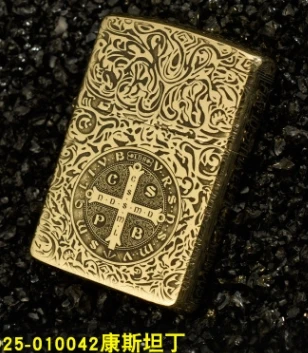 

XGQ 8 style Five-sided carving brand zorr brass kerosene dragon father constantine lighter 902